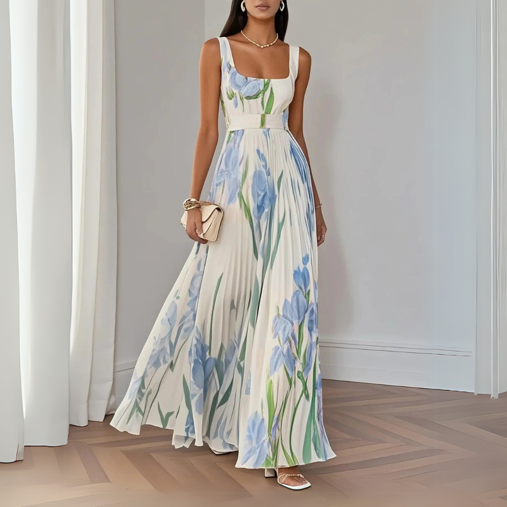 Olivia™ | Elegant kjole med blomsterprint