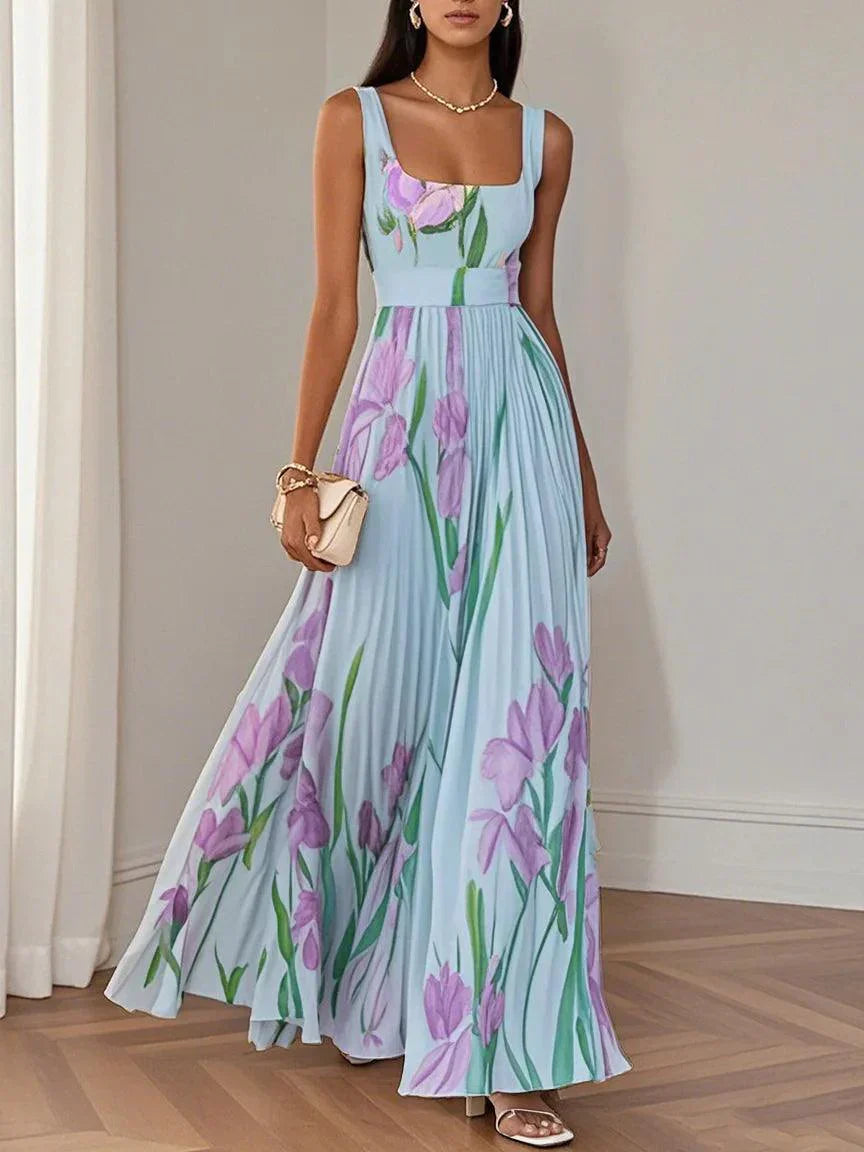 Olivia™ | Elegant kjole med blomsterprint