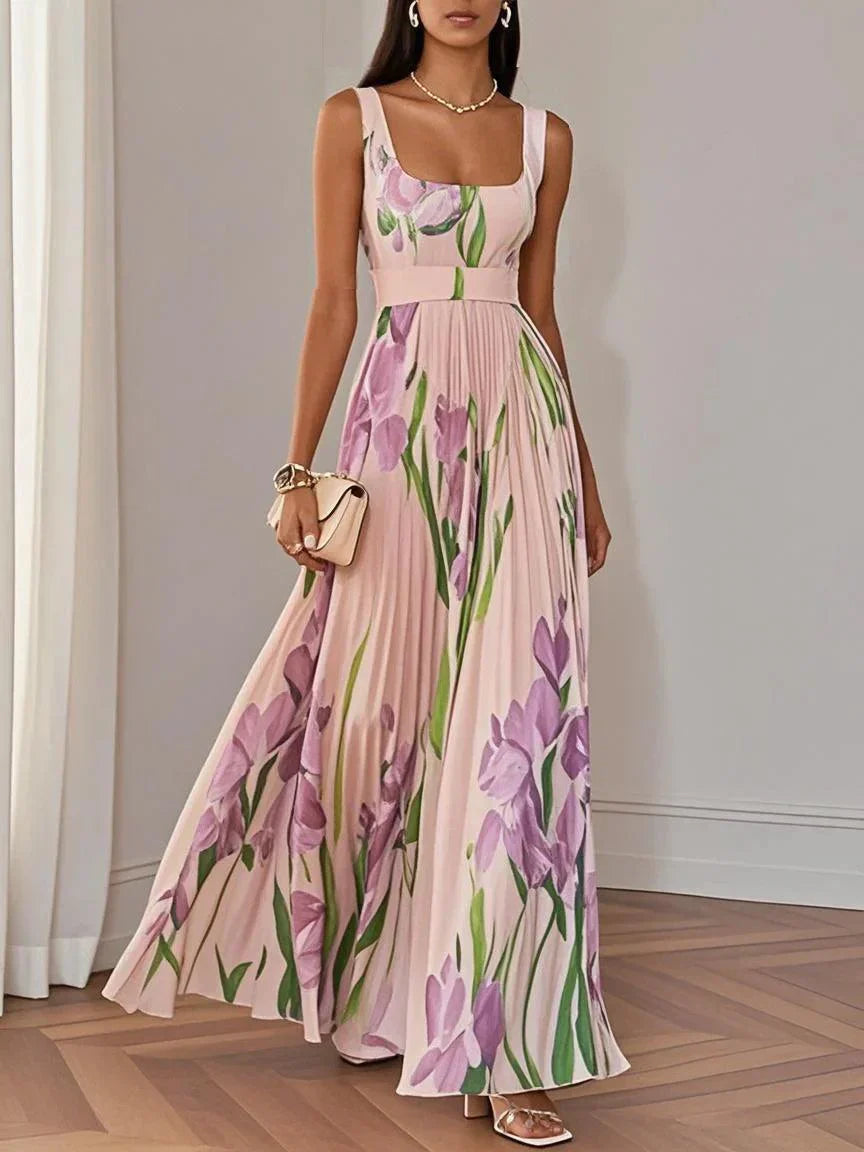 Olivia™ | Elegant kjole med blomsterprint
