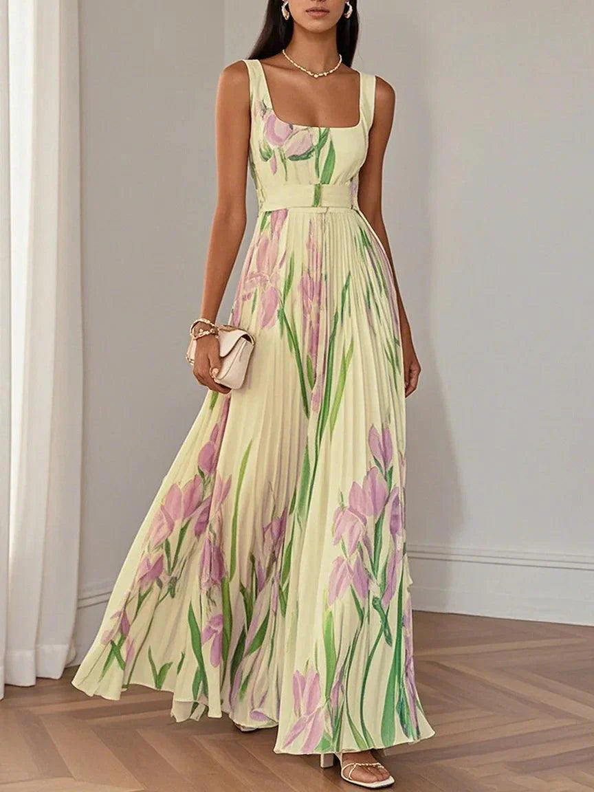 Olivia™ | Elegant kjole med blomsterprint